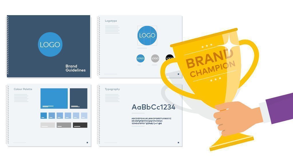 brand guidelines ensure consistency 