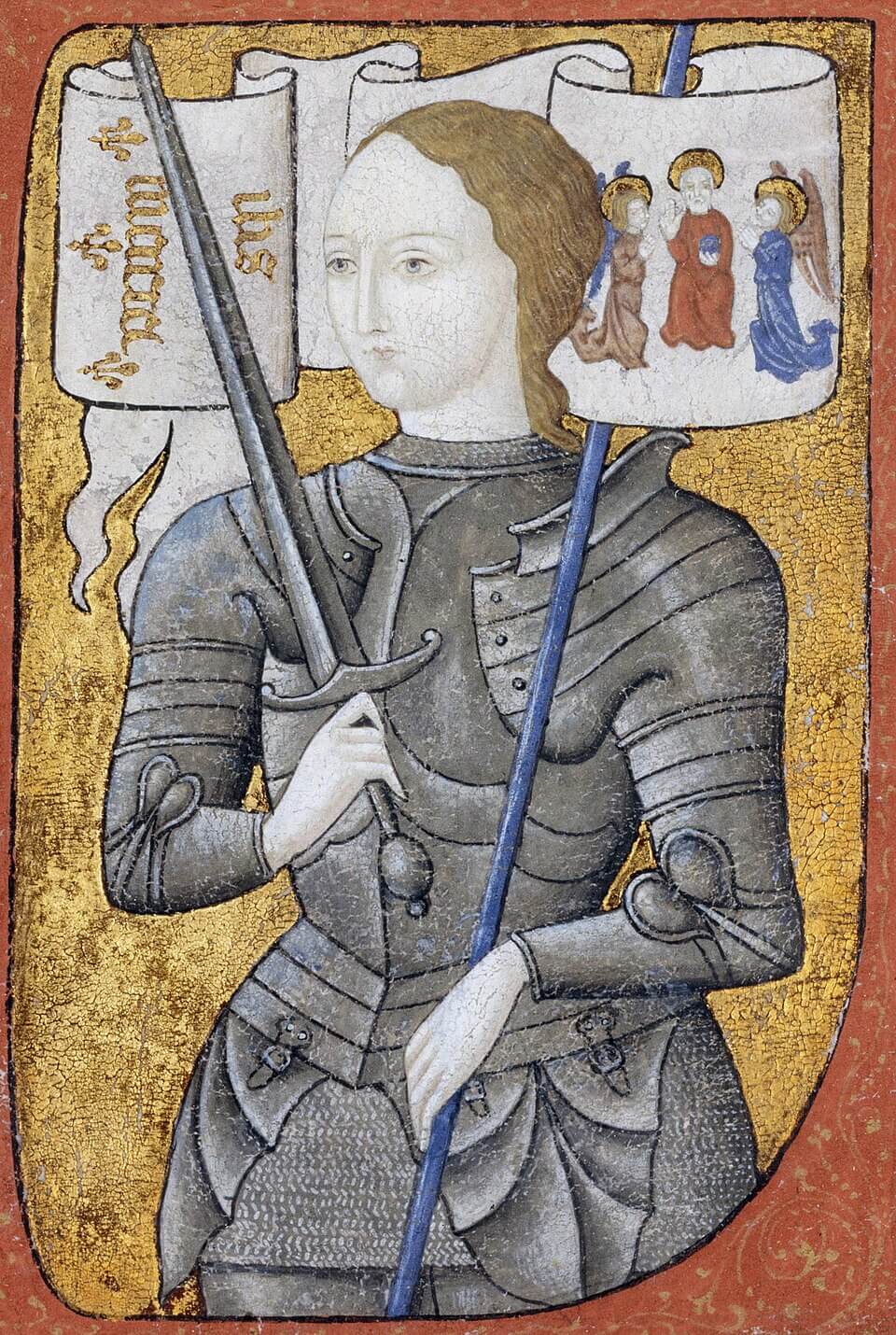 Joan of Arc miniature