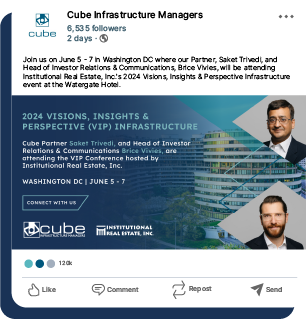 Cube Infrastructure Managers Case Study | Peregrine Communications