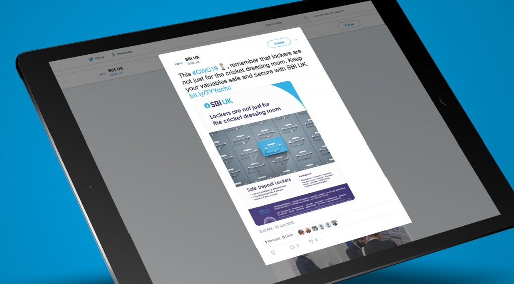 State Bank of India UK – Social Media