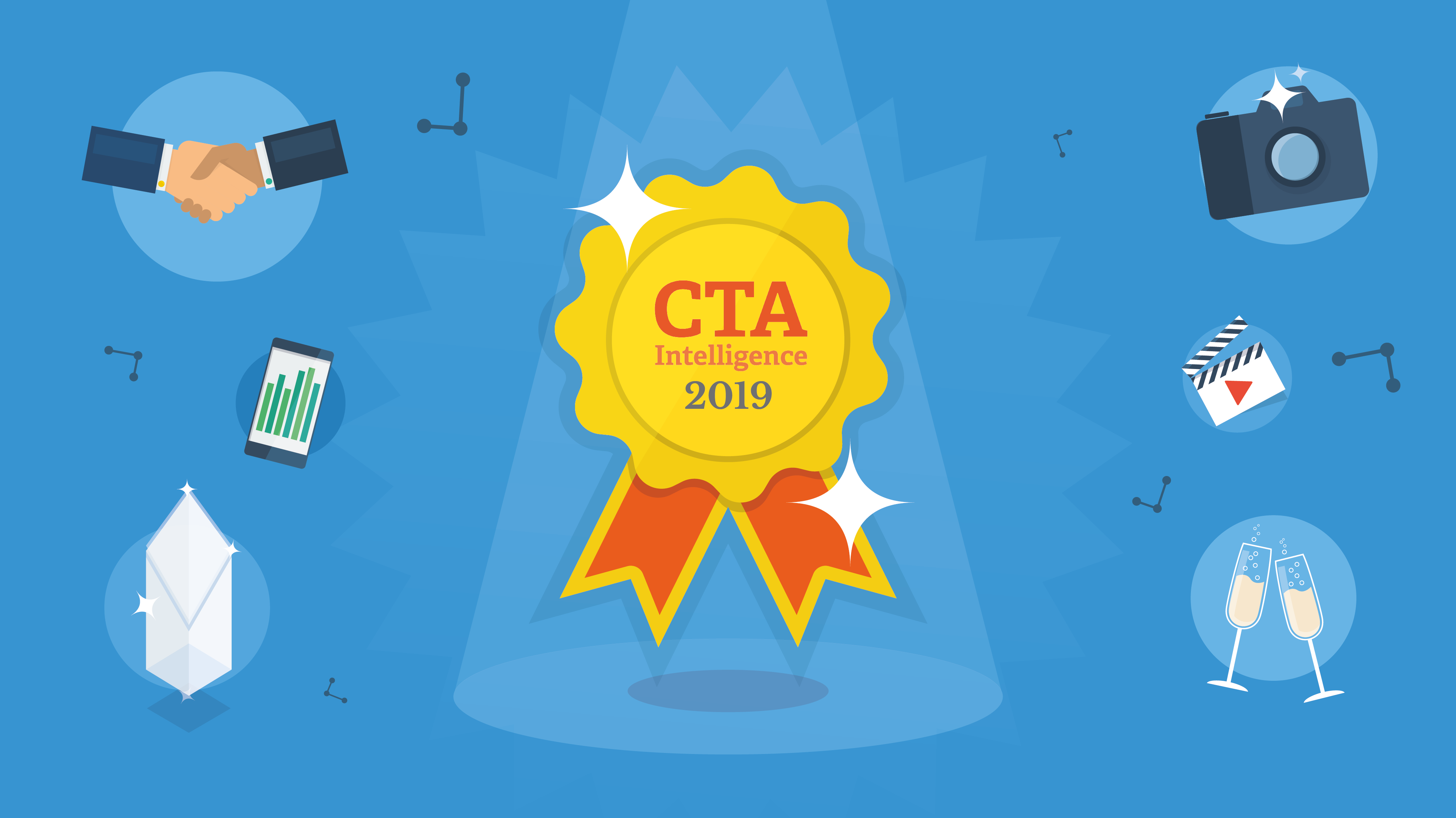 Best Marketing and Communications Consultancy Agency at CTA Intelligence US Services Awards 2019