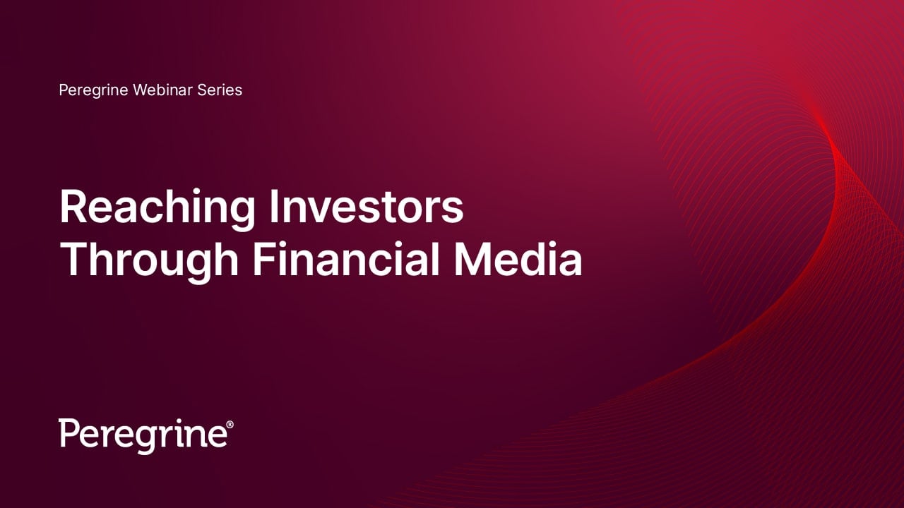 Cover image for post: Reaching Investors Through Financial Media