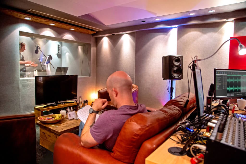 Peregrine Communications studio recording