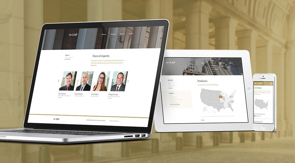 A-CAP Holdings Website