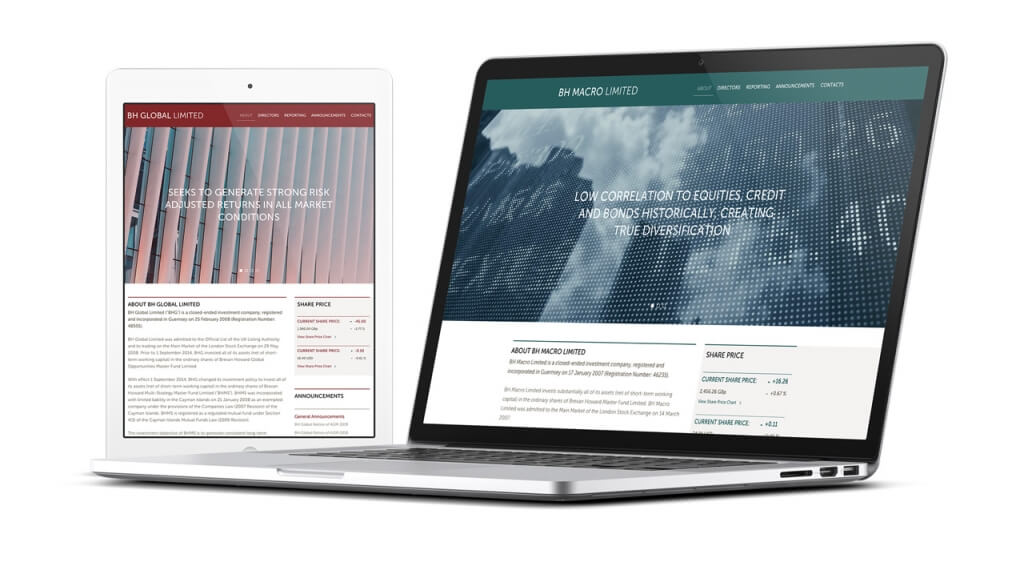Brevan Howard - Marketing & Communications website responsive