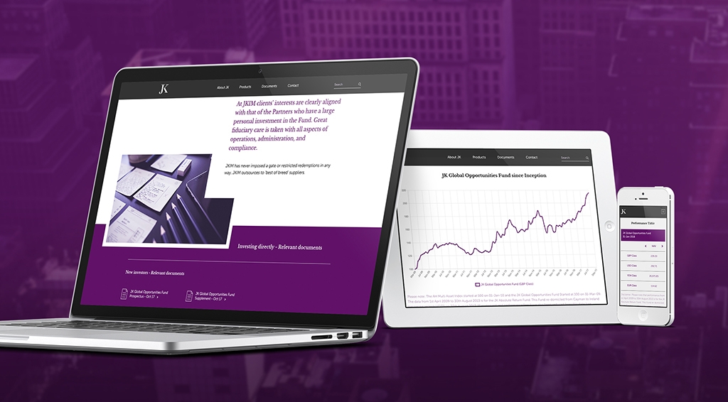 JK Investment Management Website