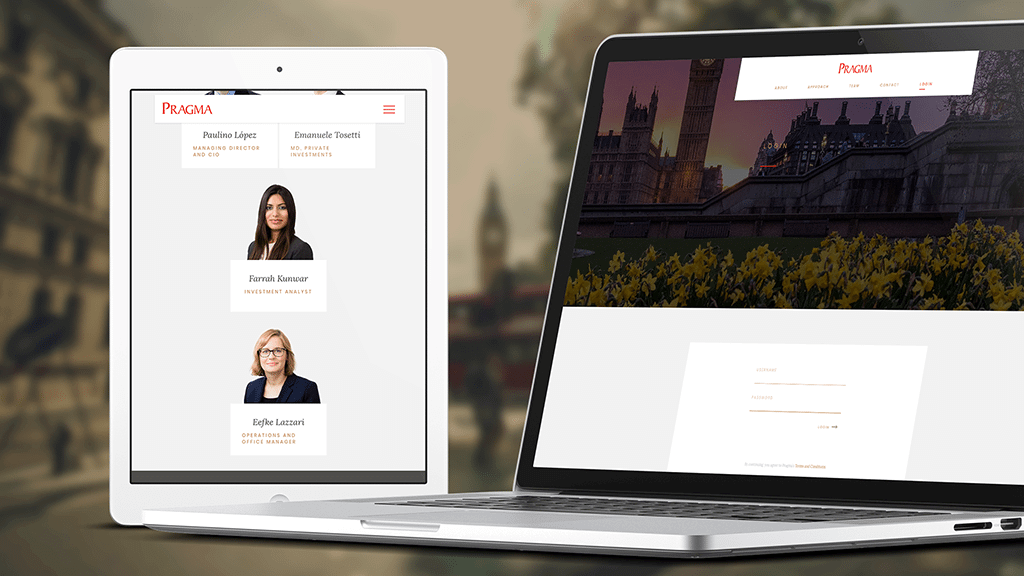 Pragma Wealth Management Website